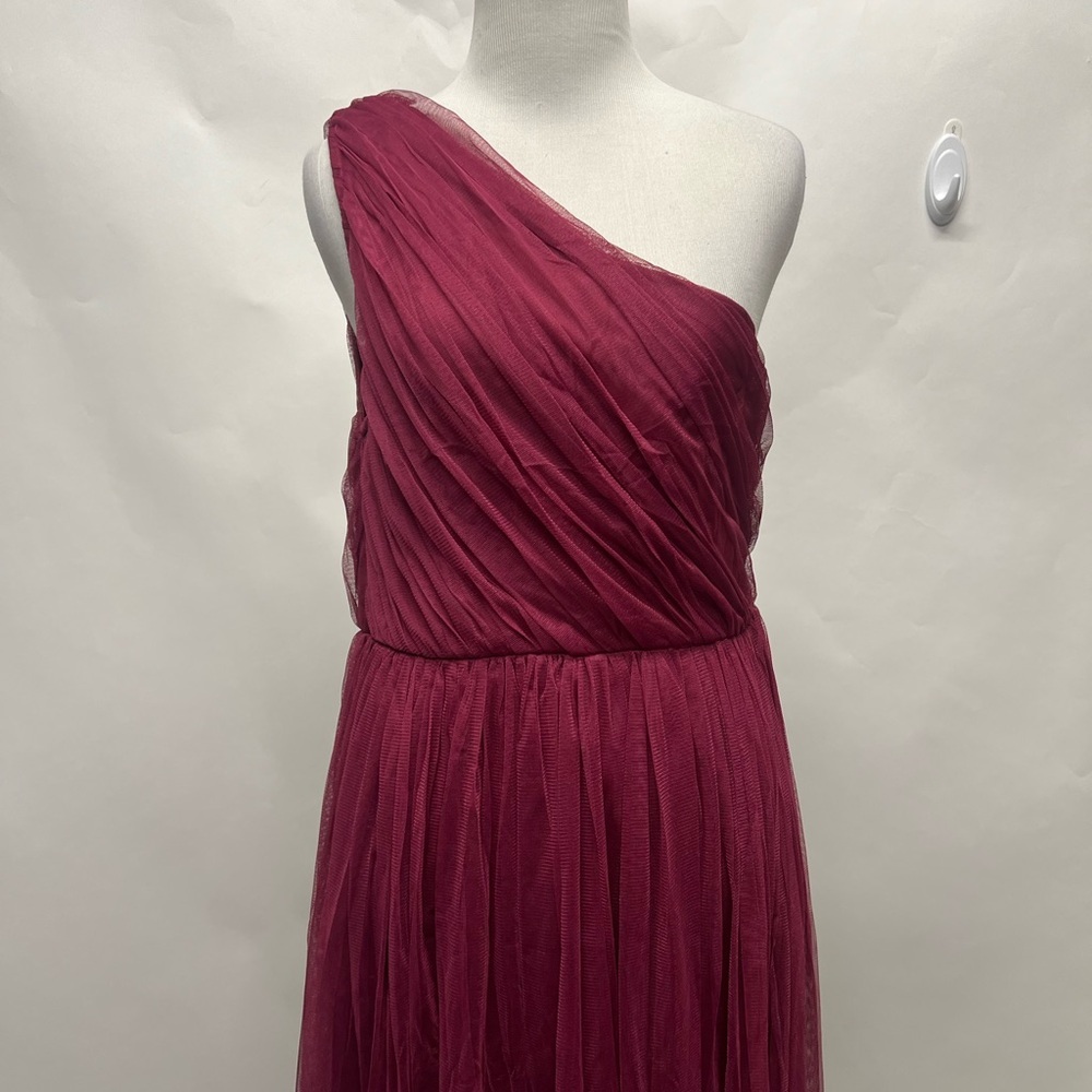 ASOS Anaya with Love Tulle One Shoulder Bridesmaid Dress - Picture 7 of 7